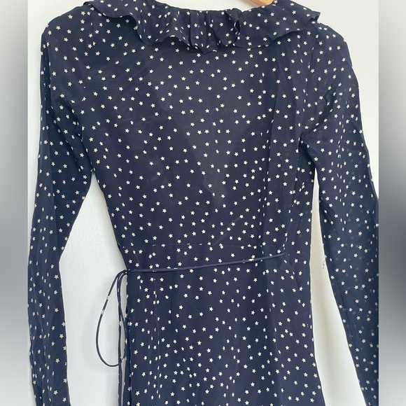 Realisation Par Alexandra Navy Star mini dress, size XS - Picture 5 of 7